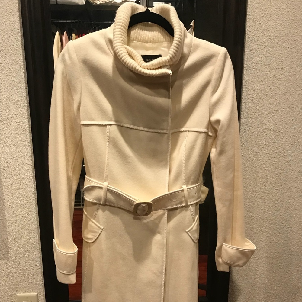 MNG Wool Blend Coat